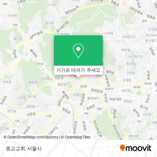 종교교회 지도