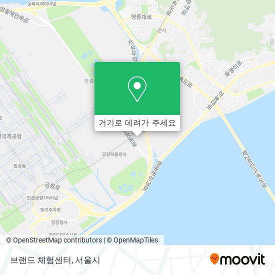 브랜드 체험센터 지도