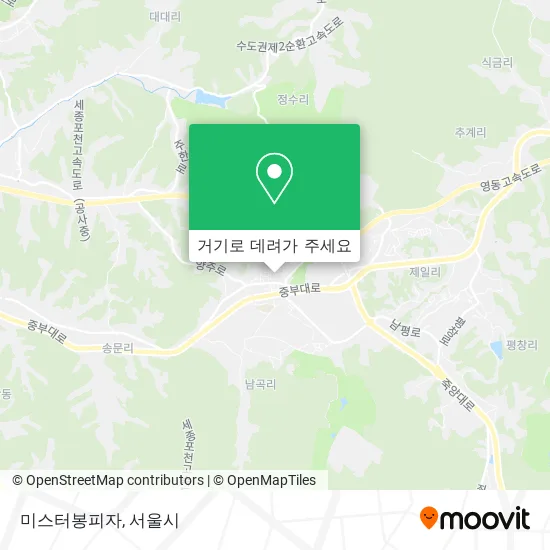미스터봉피자 지도