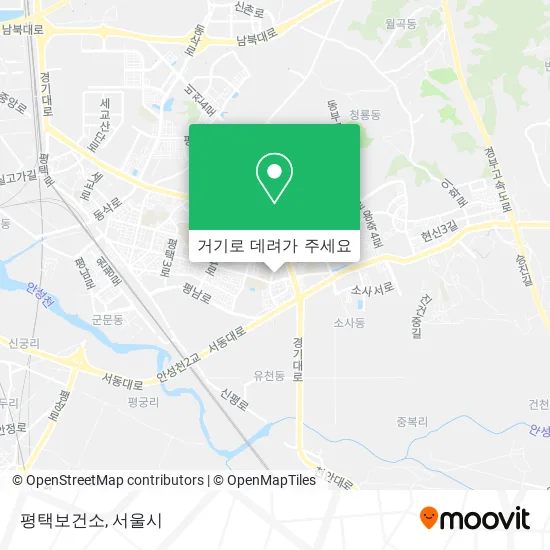평택보건소 지도