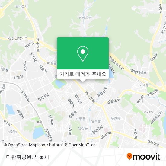 다람쥐공원 지도