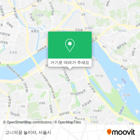 고니의꿈 놀이터 지도