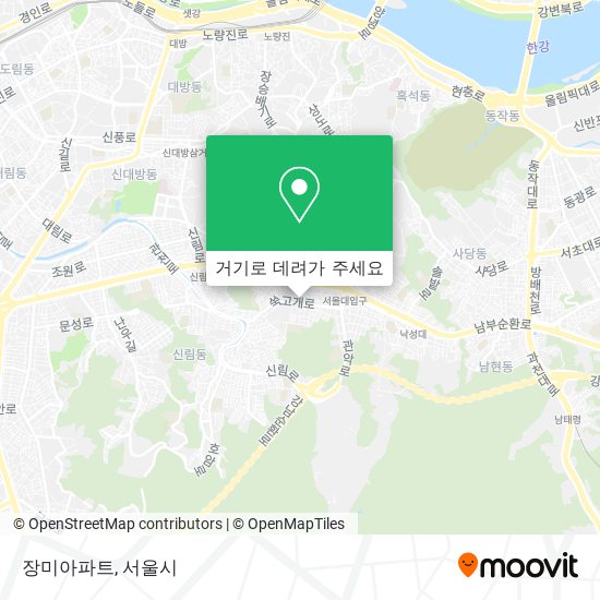 장미아파트 지도