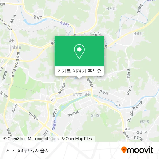 제 7163부대 지도