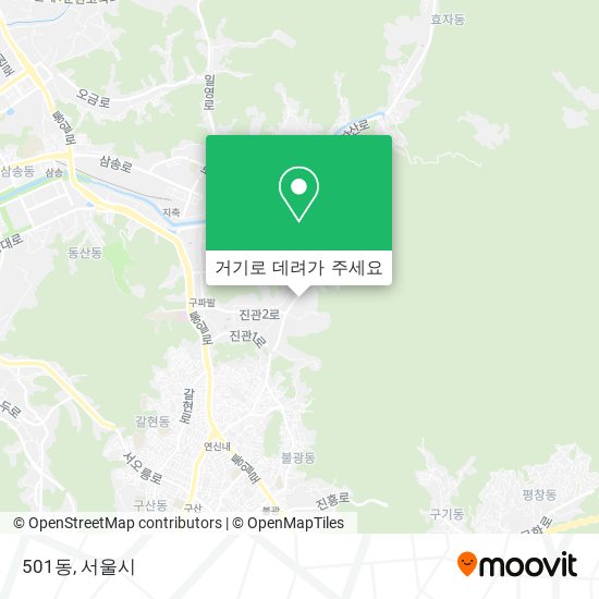 501동 지도