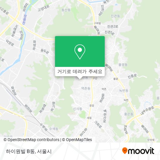 하이원빌 B동 지도