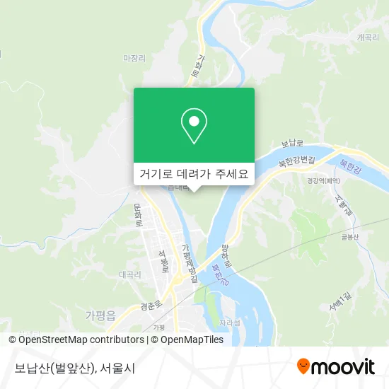 보납산(벌앞산) 지도
