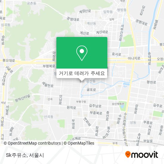 Sk주유소 지도