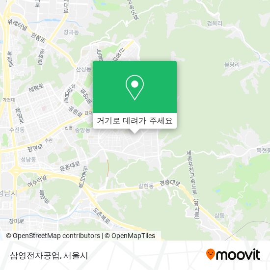 삼영전자공업 지도