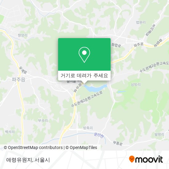 애령유원지 지도