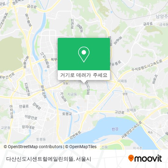 다산신도시센트럴에일린의뜰 지도