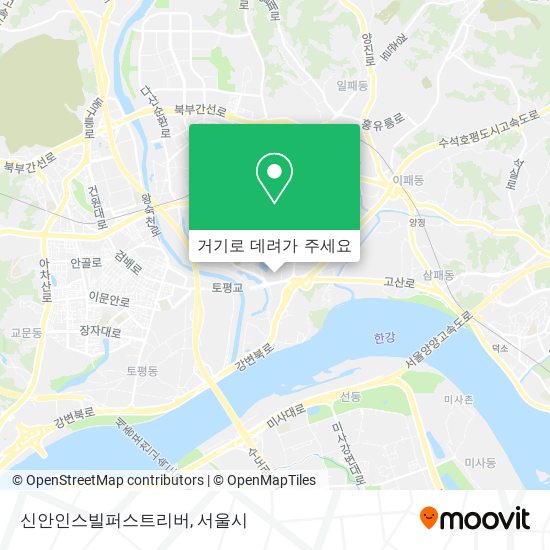 신안인스빌퍼스트리버 지도