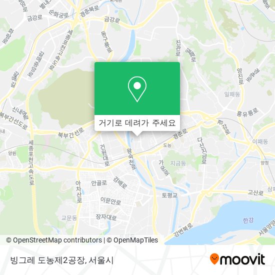 빙그레 도농제2공장 지도