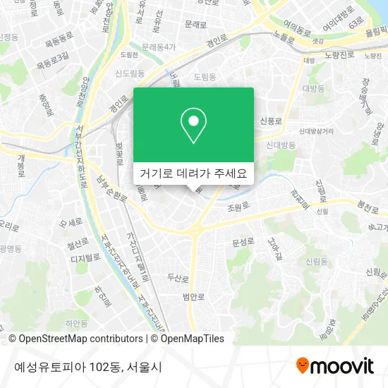 예성유토피아 102동 지도