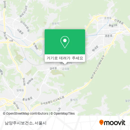 남양주시보건소 지도