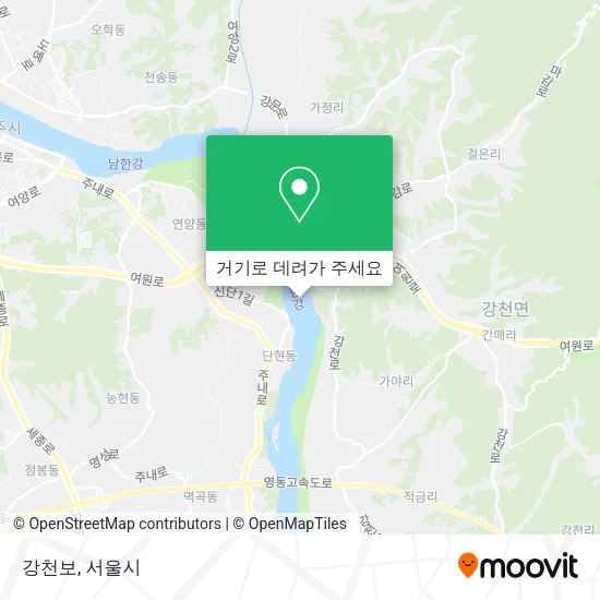 강천보 지도