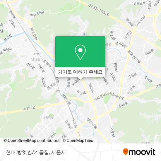 현대 방앗간/기름집 지도