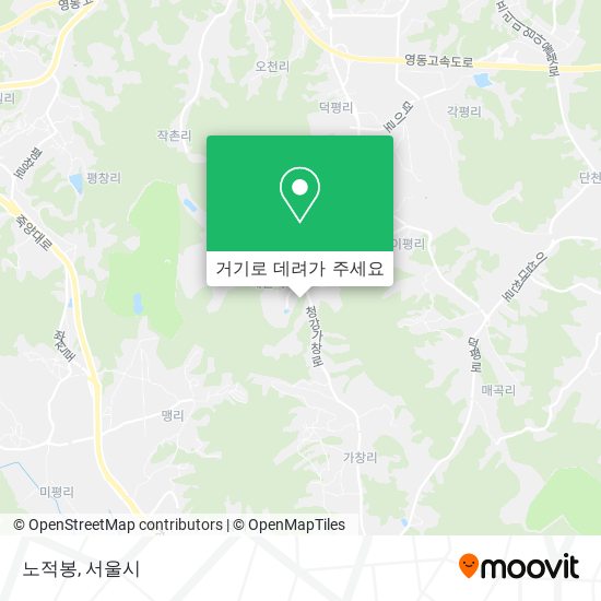 노적봉 지도
