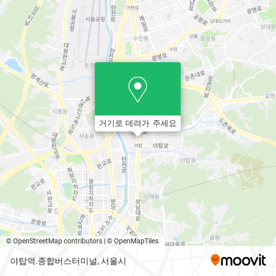 야탑역.종합버스터미널 지도