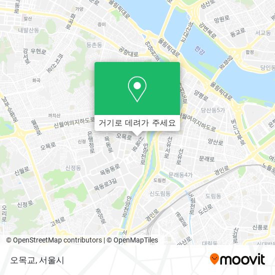 오목교 지도