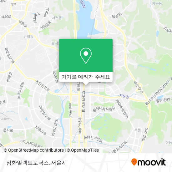 삼한일렉트로닉스 지도