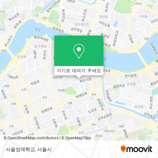 서울정애학교 지도