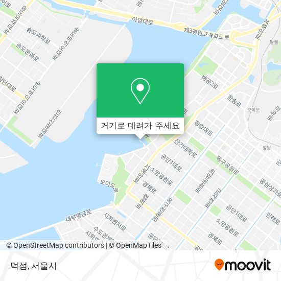 덕섬 지도
