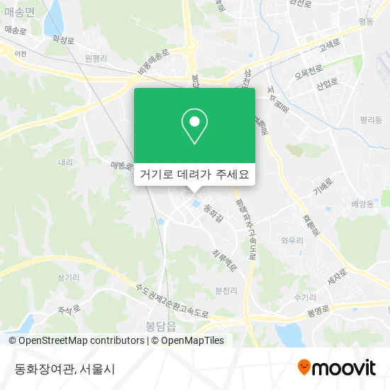 동화장여관 지도