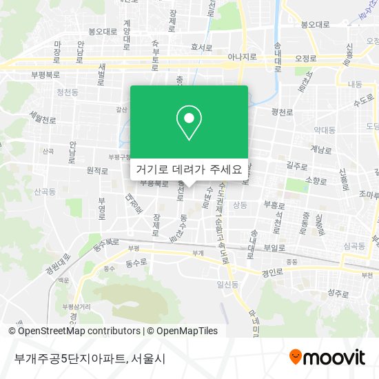 부개주공5단지아파트 지도