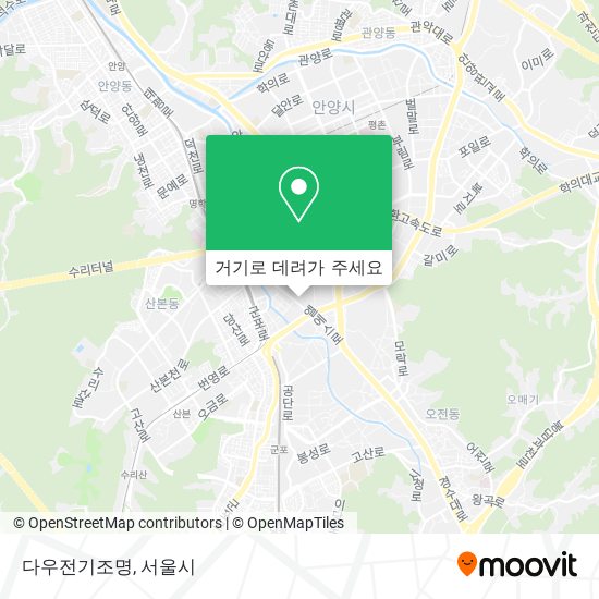 다우전기조명 지도