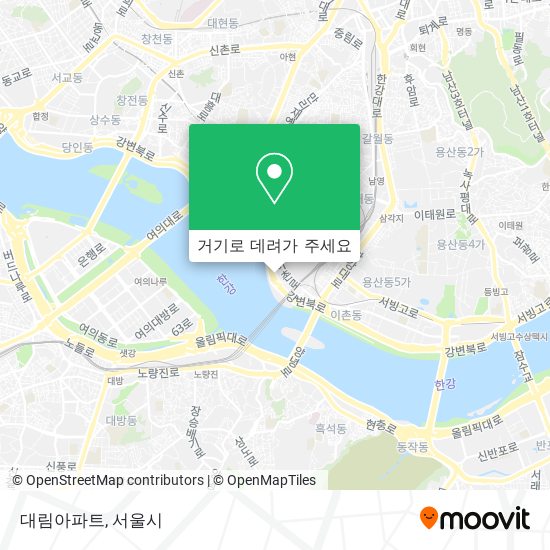 대림아파트 지도
