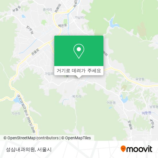 성심내과의원 지도