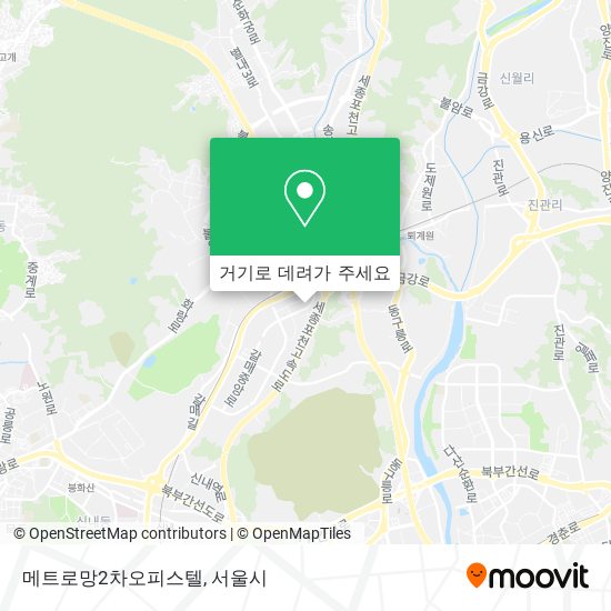 메트로망2차오피스텔 지도