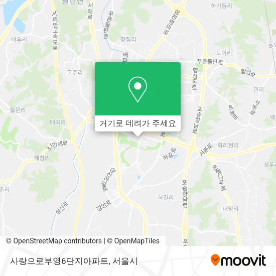 사랑으로부영6단지아파트 지도