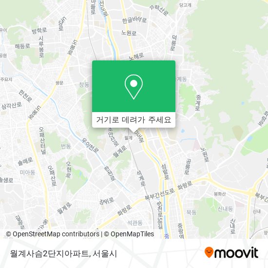 월계사슴2단지아파트 지도