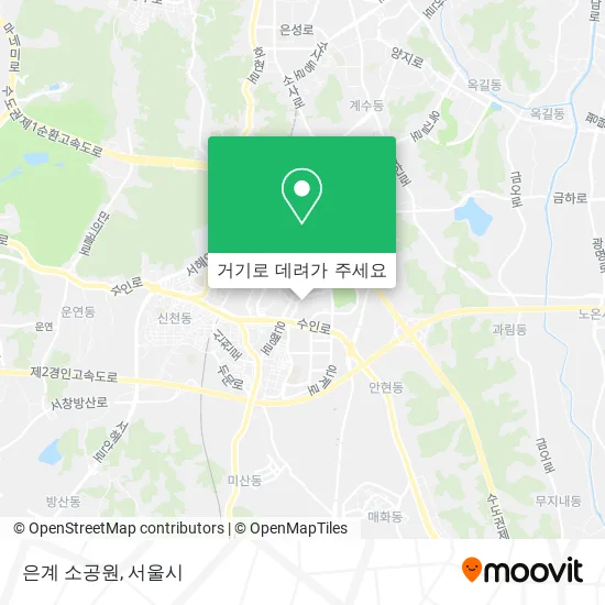 은계 소공원 지도