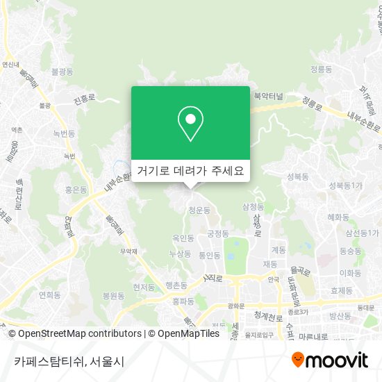 카페스탐티쉬 지도