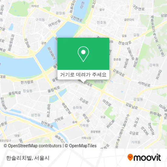 한솔리치빌 지도