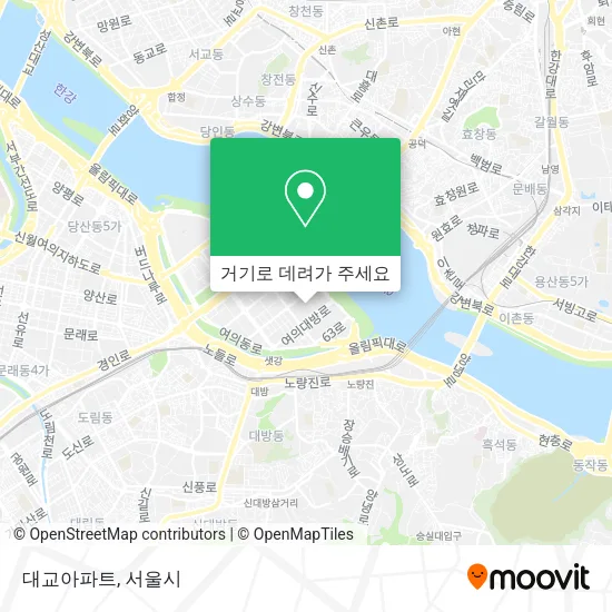대교아파트 지도
