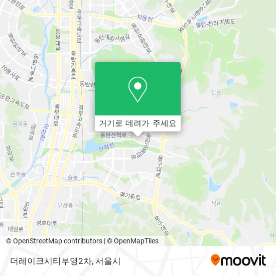 더레이크시티부영2차 지도