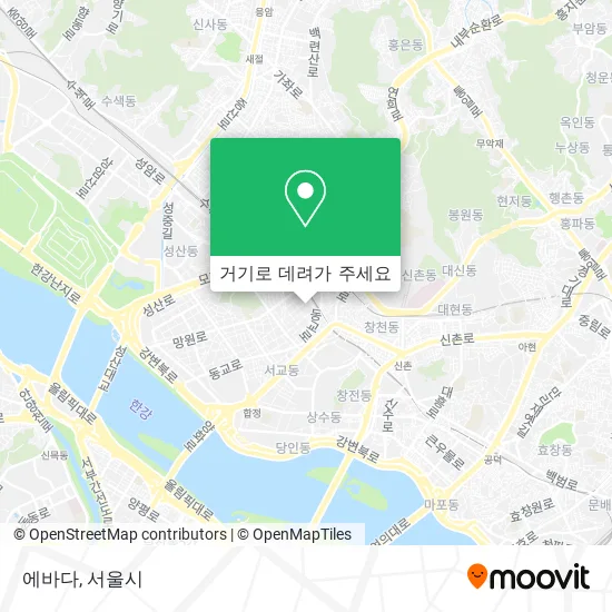 에바다 지도