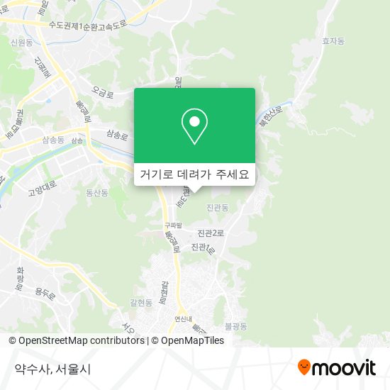 약수사 지도