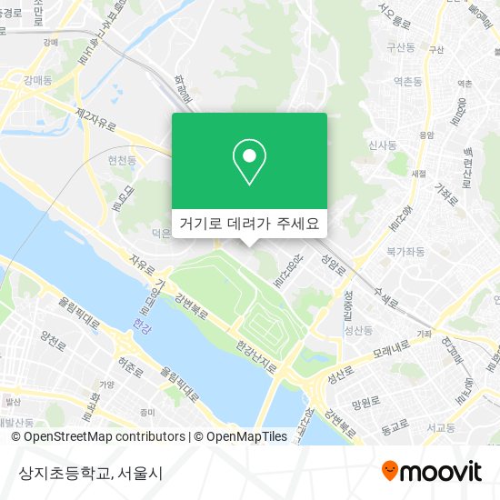 상지초등학교 지도