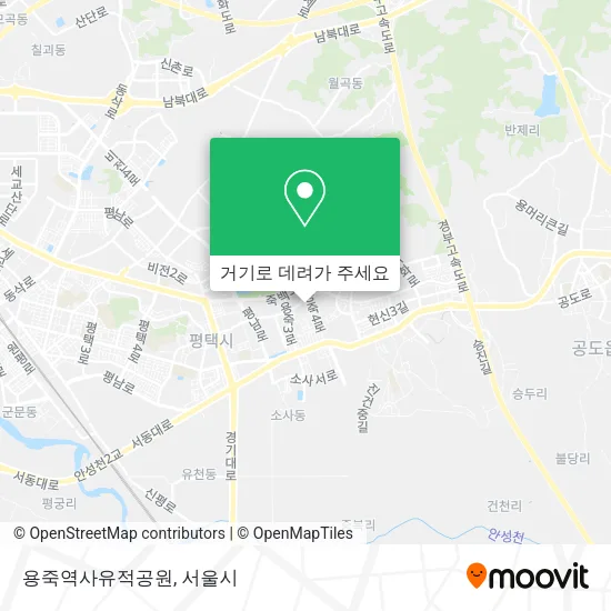 용죽역사유적공원 지도