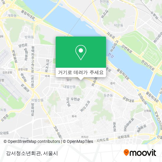 강서청소년회관 지도