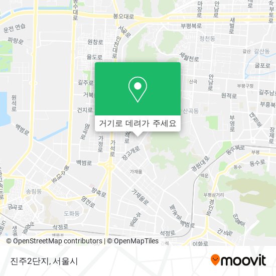 진주2단지 지도