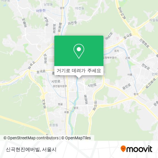 신곡현진에버빌 지도