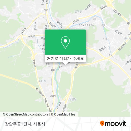 장암주공1단지 지도