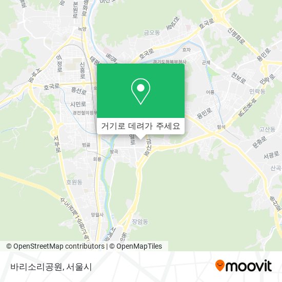 바리소리공원 지도