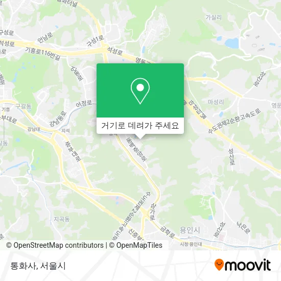 통화사 지도